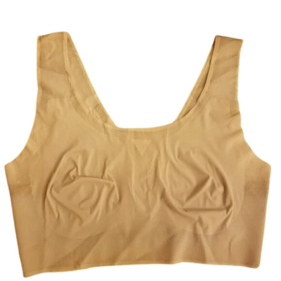 Bali Nude Soft Cup Beige Women's Bra - Shapewear Invisible Comfortable Lounge - Picture 1 of 9